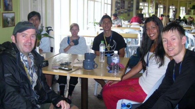 Mount Kinabalu base camp drinks