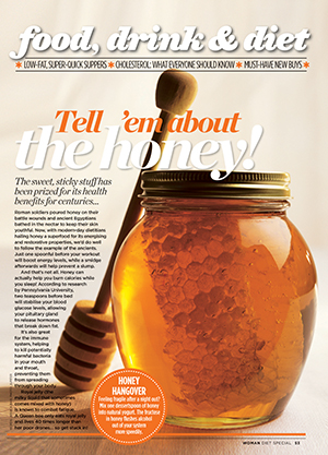 Superfood: tell 'em about the honey